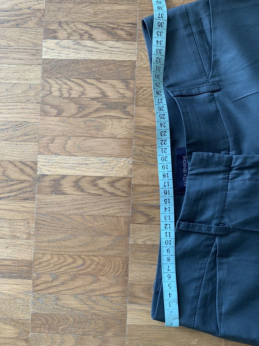 Hosen: Seiden Hose Piazza Sempione grau – Gebraucht aus Zürich von Nikuska32 4