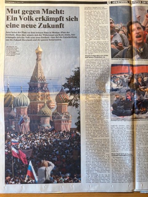 Riviste & Magazine: Sonntagszeitung vom 25. August 1991 – Usato da Seon venduto da retep012 2