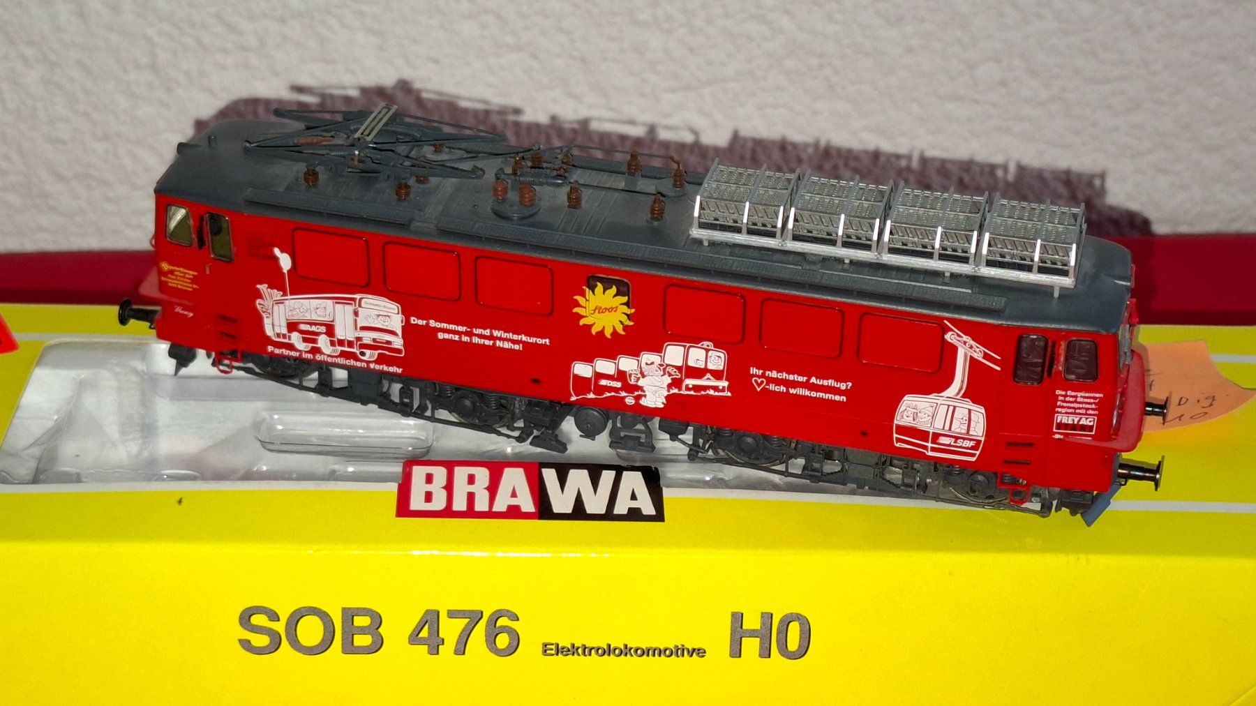 Brawa Trains électriques: Brawa : Ae 477 " Stoos " der SOB, AC, Digital – D'occasion à Märwil par Siebenzipfel 1