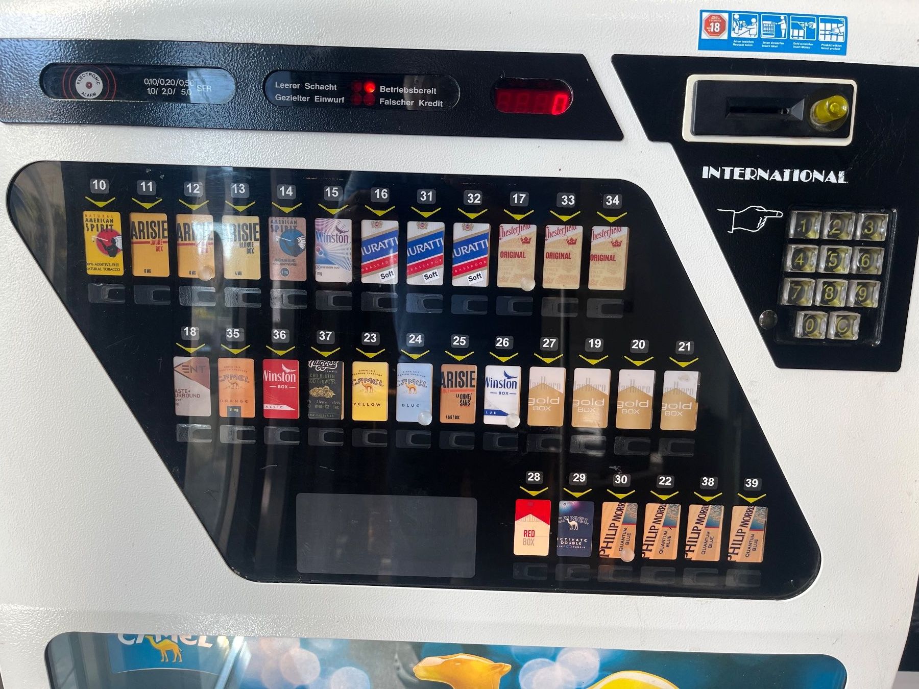 Tabak: Zigaretten Automat Wurlitzer – Gebraucht aus Seuzach von Black_sheep 1