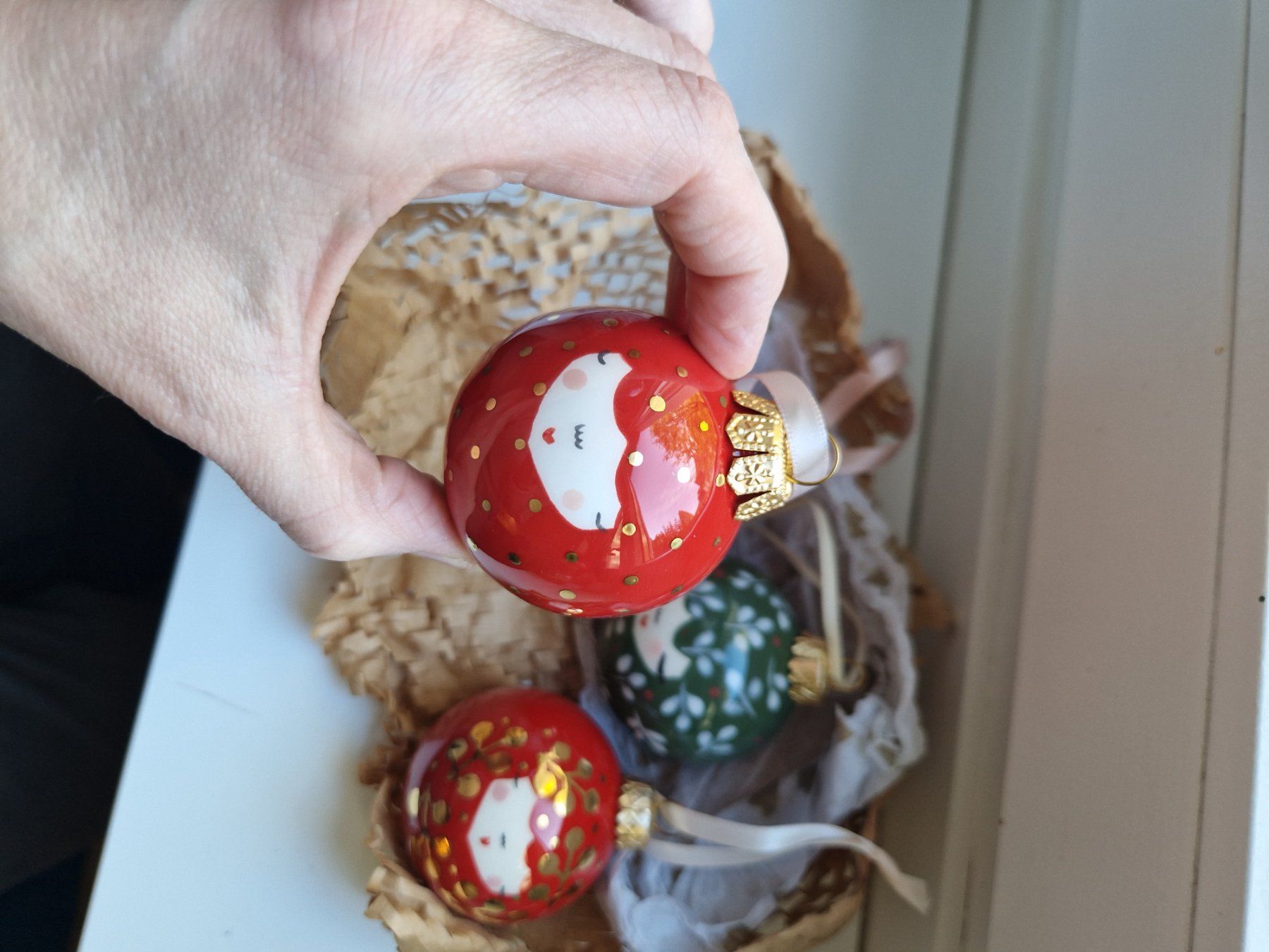 Tutte le decorazioni: Weihnachtskugeln Marinski Heartmade – Usato da Basel venduto da k_r_7trx 3
