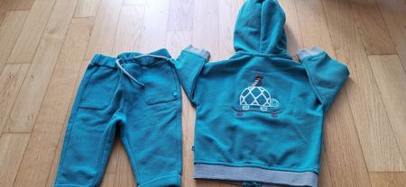 okaidi Kinder Kleider Set türkis Grösse 68/6M