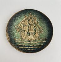 Petite coupelle vintage P. Le Faguays - Bronze 1925