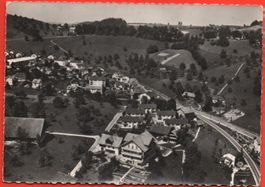 WOLHUSEN LU Flugaufnahm - 1967 gelaufen von Luzern
