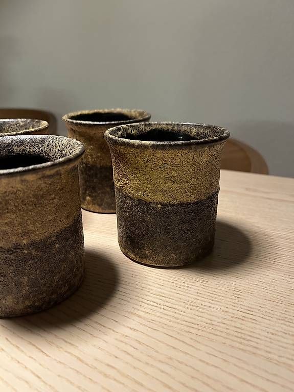 Tazze: Set 4 Cups Ceramic André Freymond – Usato da Basel venduto da spa_t556 1