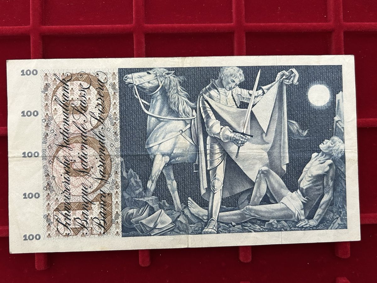 Banconote: Highlight 100 Franken CH-Note 1961 – Usato da Büttikon AG venduto da Rcook 2