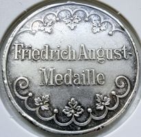 Sachsen Friedrich-August-Medaille 1905–1918 – Silber 900