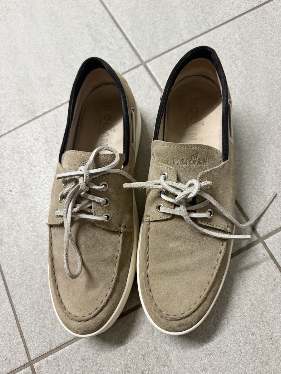 Hogan Chaussures hommes: Hogan Shoes Beige Suede  – D'occasion à Herrliberg par Tubalp