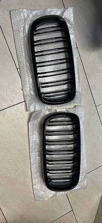 Für BMW X5 G05 Bis 2023 Nieren Grill Kühlergrill Sport GLANZ SCHWARZ Doppelsteg