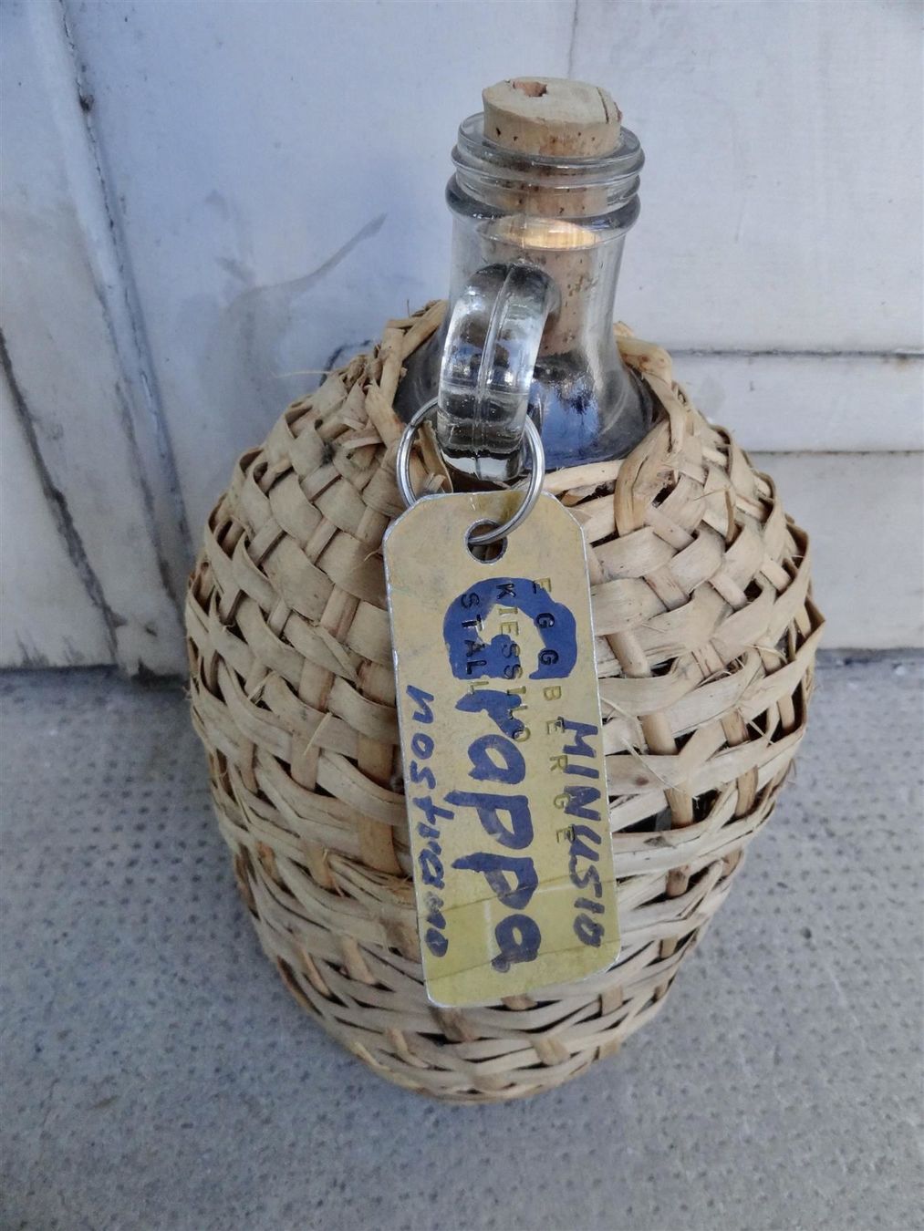 Bottiglie: alte Korbflasche – Usato da Kerzers venduto da Flaschenposten 7