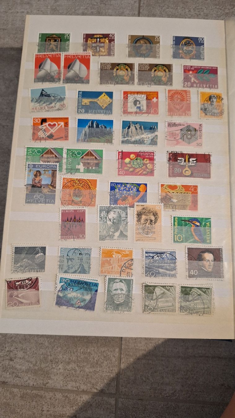 Tutti i francobolli: Collection timbres suisses – Usato da Montricher venduto da bil_fyq7 5