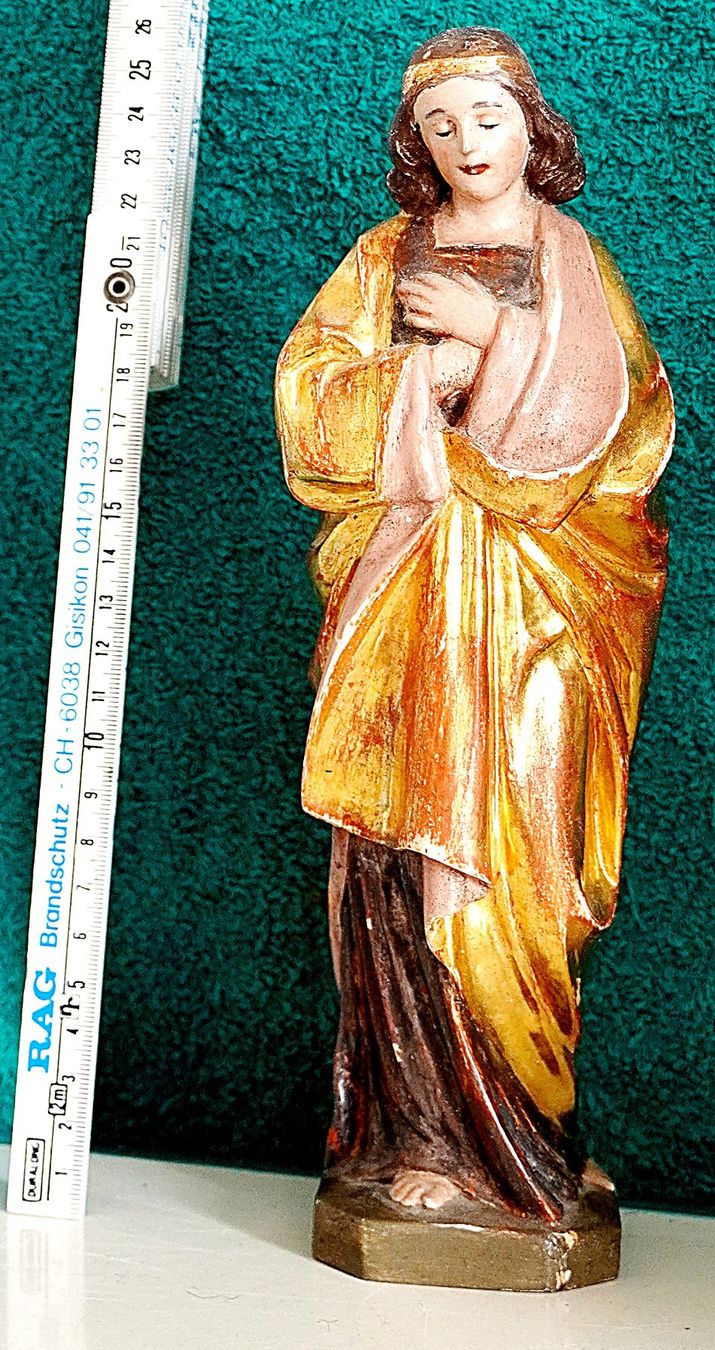 Sculture & Statue: Heiligen Schnitzfigur Holz – Usato da Baar venduto da 2cvbaar 1