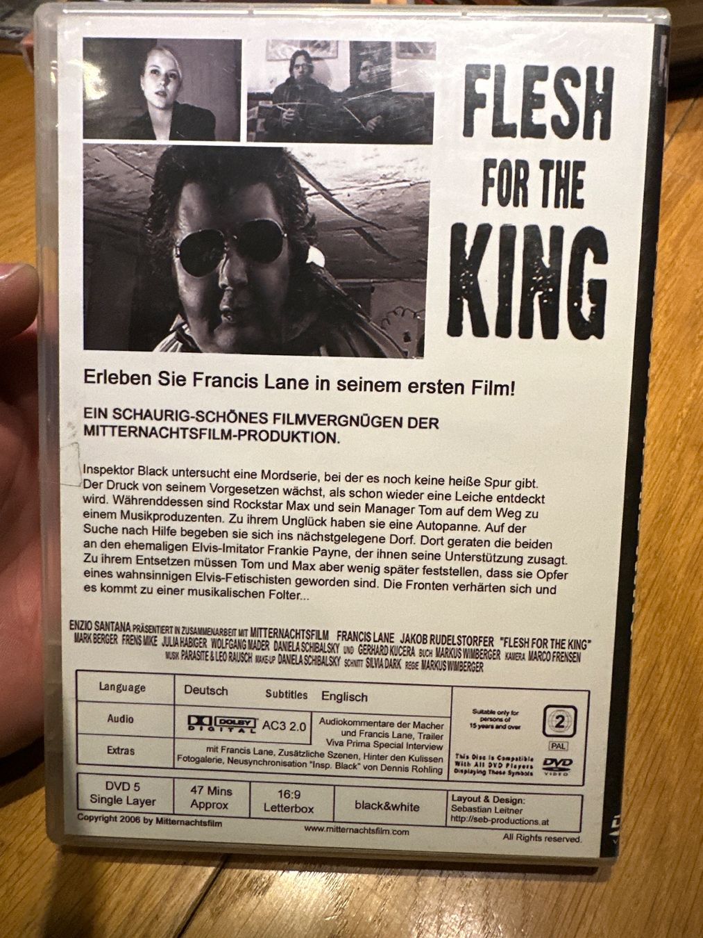 Alle DVDs: Flesh for the King DVD, Markus Wimberger – Gebraucht aus Benken ZH von Audi-erich 1