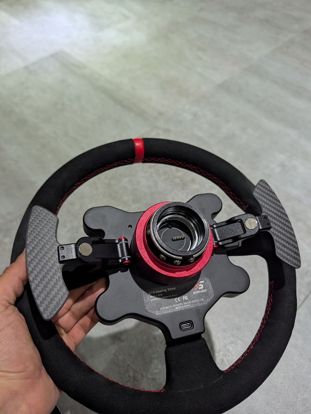 Simagic Manettes: Simagic GTS alcantara  – D'occasion à Bevaix par yle_9hb2 1