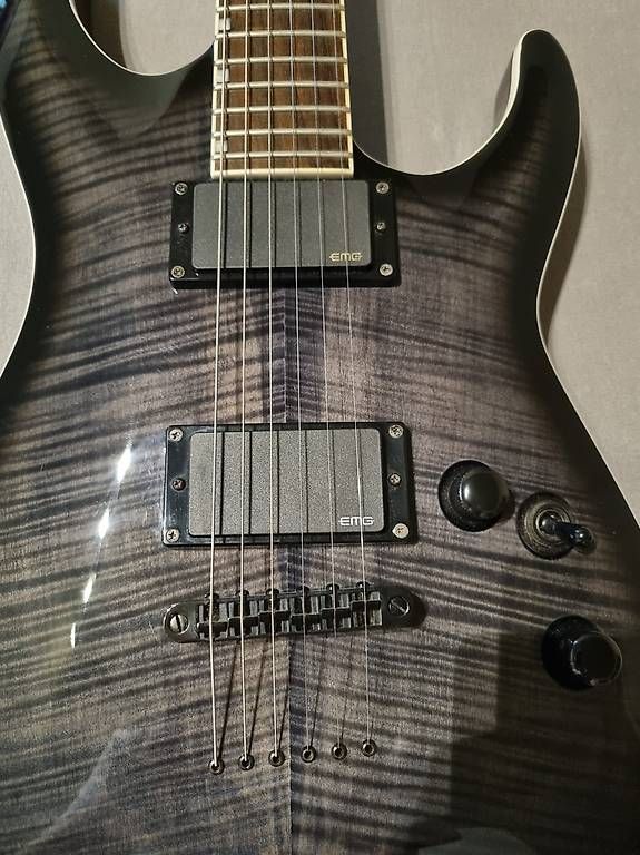 Strumenti musicali: ESP LTD MH-401BFM avec étui rigide – Usato da Les Genevez JU venduto da bertrand7 1