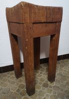 Billot de boucher en bois
