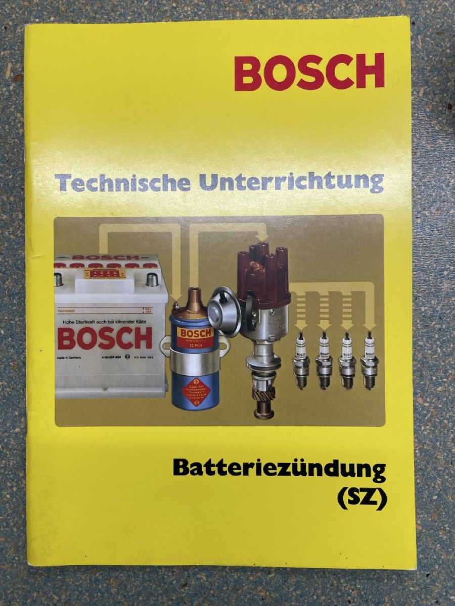 Bosch Documenti: Bosch Technische Unterrichtung – Usato da Möhlin venduto da Rotor117 1