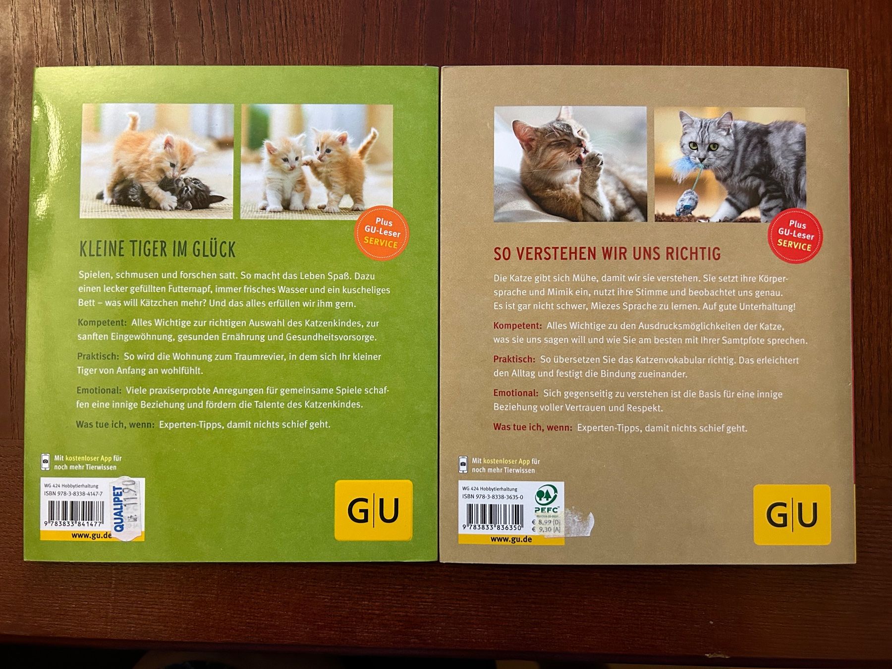 Libri: 2 Katzenbücher - "Unser Kätzchen" und "Katzensprache" – Usato da Benglen venduto da silversun79 1