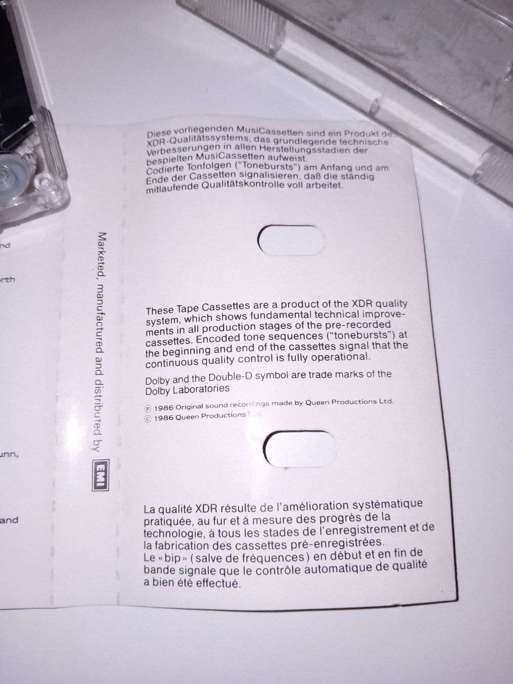 Musicassette: MC Queen Live Magic 1986 – Usato da Biasca venduto da Old_6blh 4
