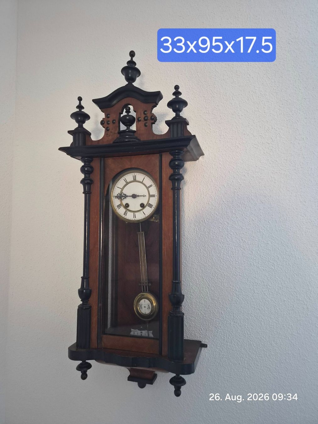 Uhren: Alte Wanduhr – Gebraucht aus Kaltbrunn von melevolpe