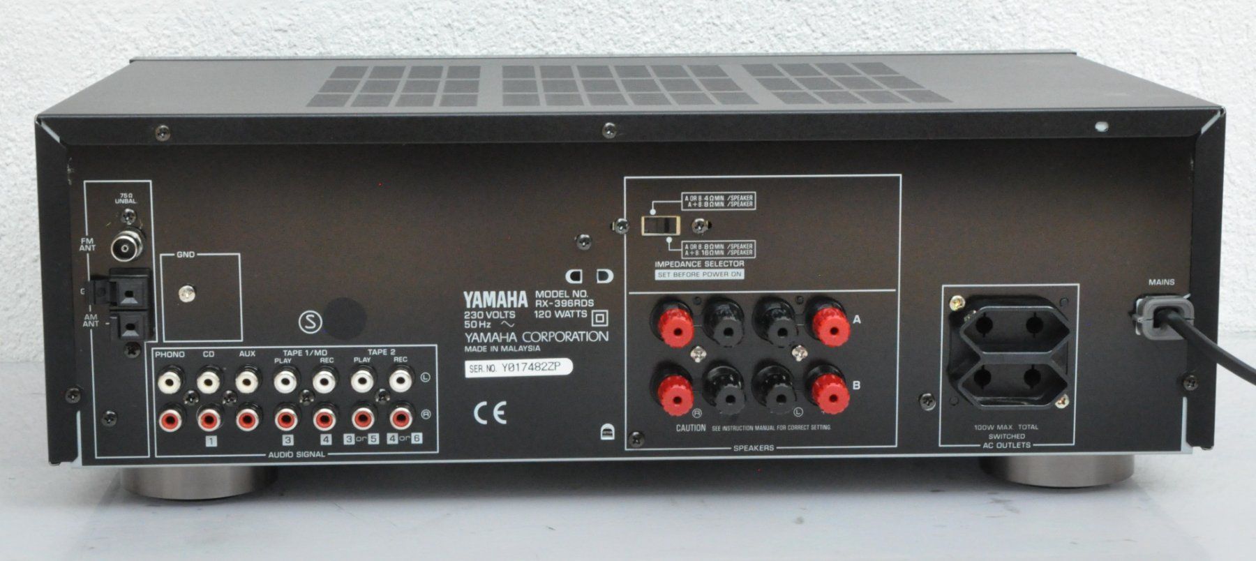Yamaha Receiver: Yamaha RX-396 RDS – Gebraucht aus Oberglatt ZH von Kumar2 3