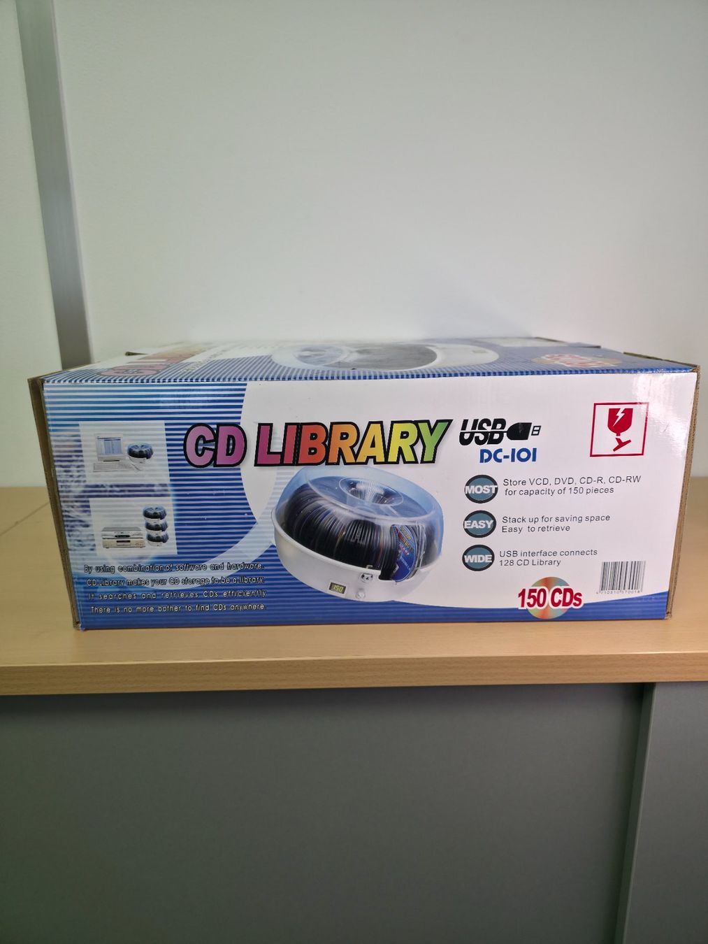 CD: Dacal CD Library USB DC-101 | Motorisiertes CD-Archiv | NEU – Nuovo (secondo la descrizione) da Dietlikon venduto da litisop 2