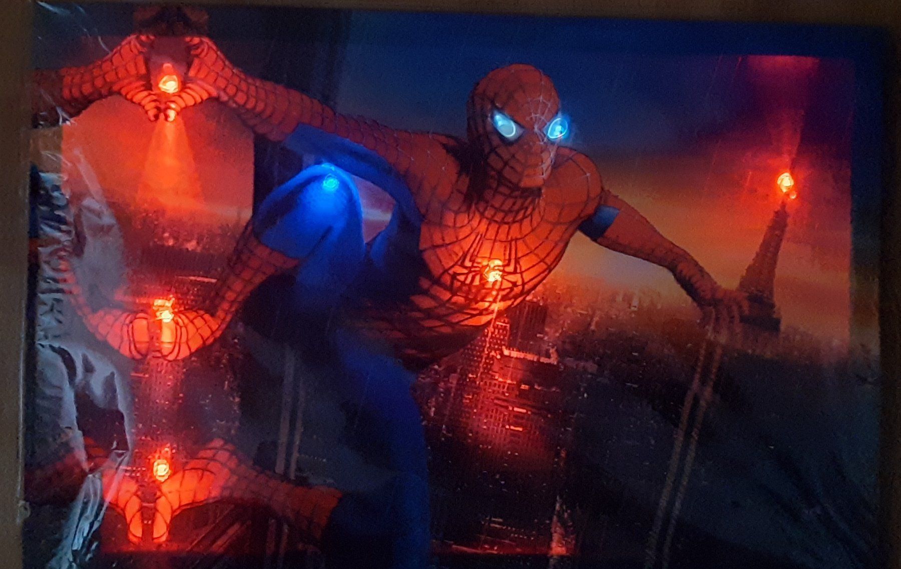 Foto & Immagini: Spiderman in action 2 LED Leuchtbild – Nuovo e nell'imballaggio originale da Kilchberg ZH venduto da ruedi34 1