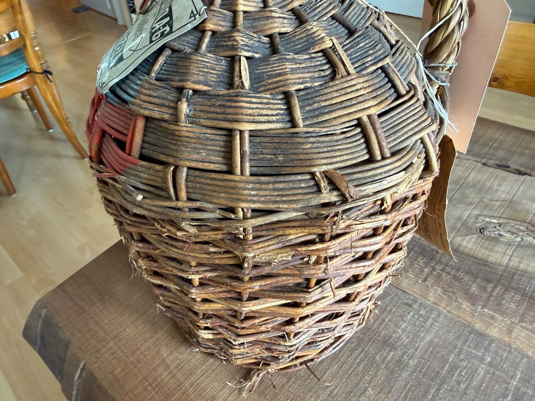 Bouteilles: Emile Ebneter & Co. AG Appenzell Korbflasche ca. 42x27 – D'occasion à Wöschnau par Vinsale 5