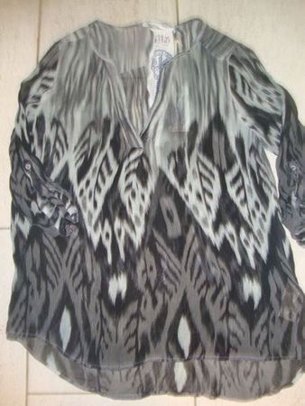 NILE BLUSE SEIDE GR.S **NEU**