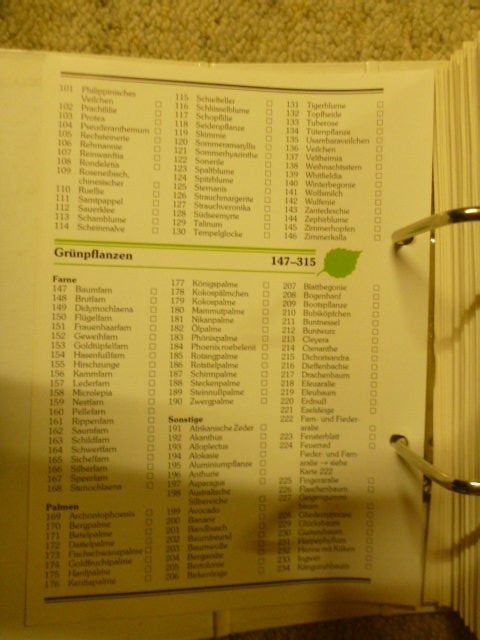 Libri: Zimmerpflanzen A-Z, 5 Ordner – Usato da Sils im Domleschg venduto da Foeniculum 5