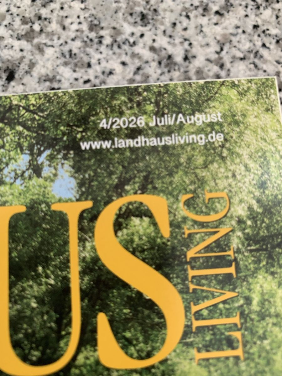 Riviste & Magazine: Landhaus Living Juli/August 2026 – Usato da Ellikon an der Thur venduto da Bali1999 1