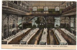 ARBON Gesellschafts-Saal Hotel Lindenhof - Bes.: H. Heller