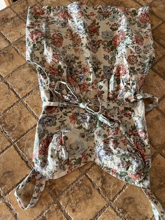 Chic Vestito floreale di cotone con tasche - S/M🌼☀️