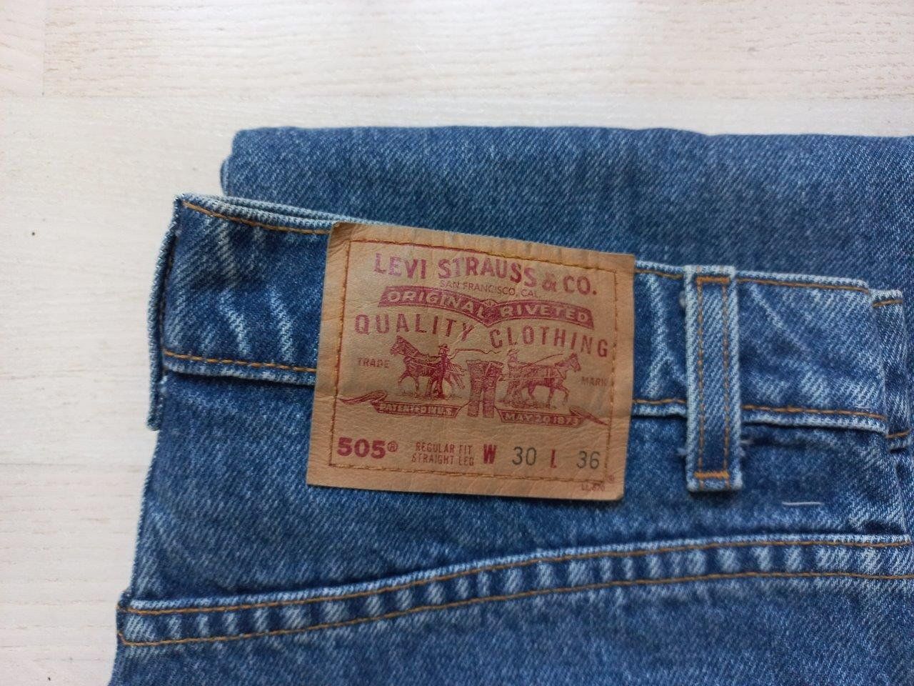 Levi's Jeans: Levis Jeans 505 Grösse W30 L36 – Neu (gemäss Beschreibung) aus Pfäffikon / ZH von Pefkadett 1