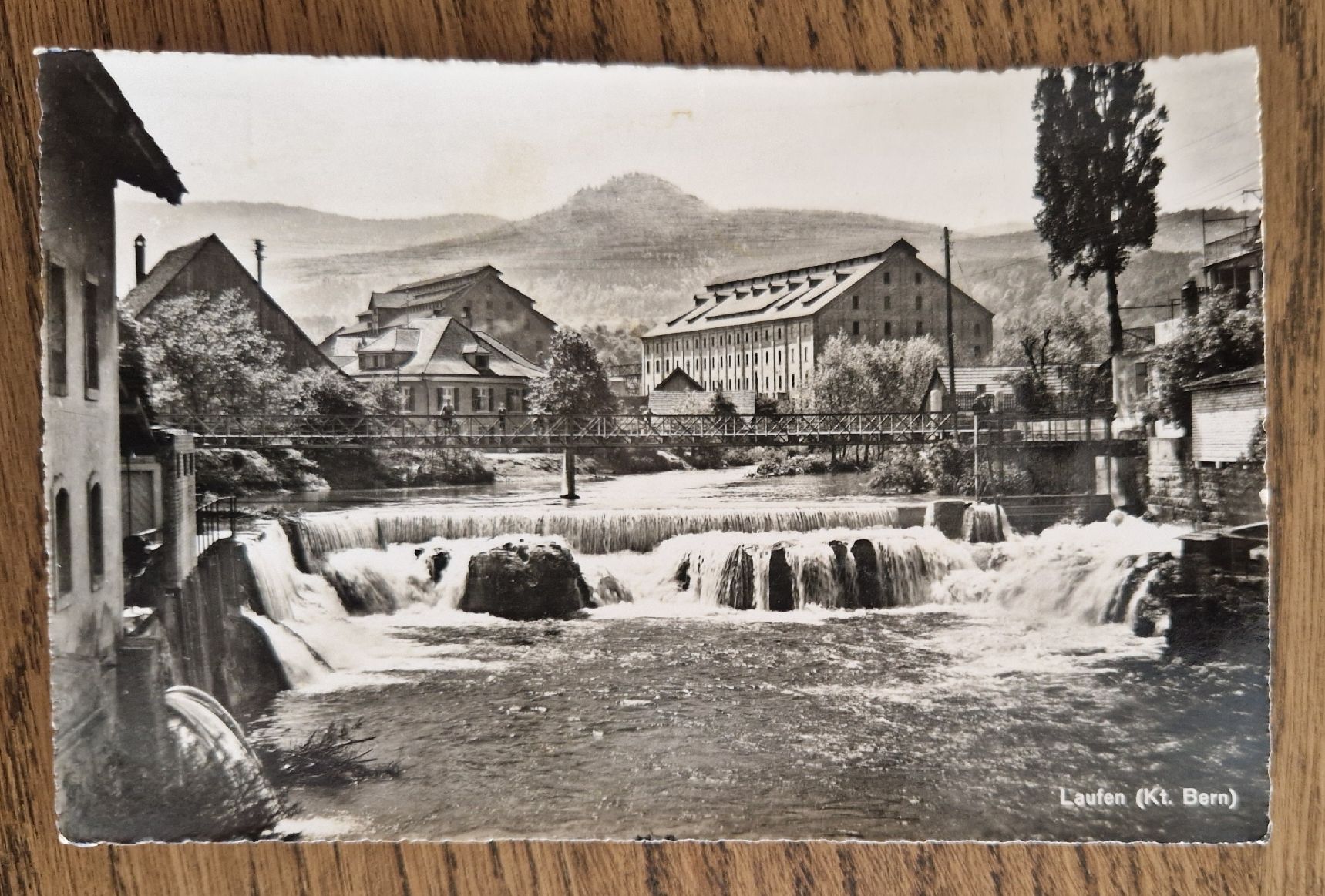 Cartoline postali: Laufen, Bern/BL, 1952 – Usato da Ebikon venduto da Donar50