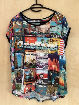 Desigual Shirt, Gr. S-M Sommerliches Design, Top Zustand