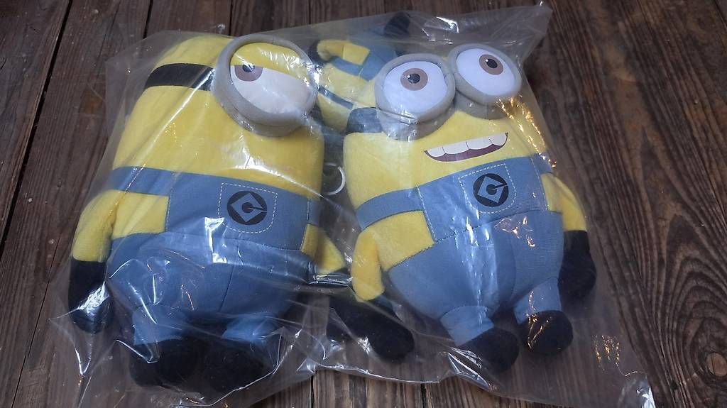 Spielzeuge: 2 Minions Plüsch – Neu und originalverpackt aus Gossau SG von elagozlum86