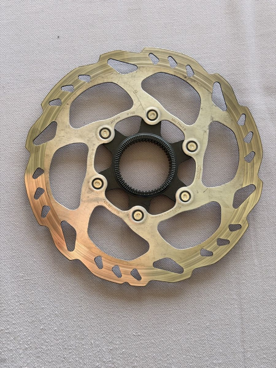 Shimano Pezzi di ricambio: Shimano Bremsscheibe RT70-S 160mm – Usato da Zürich venduto da Gadgets2020 2