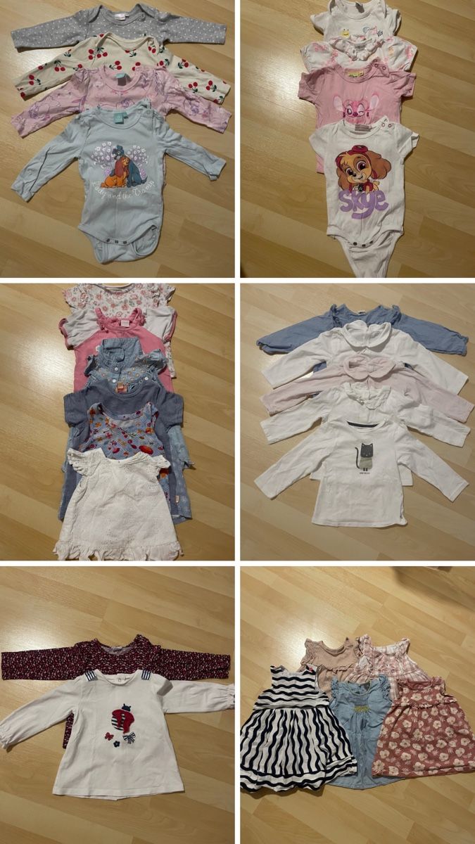 Lotti & Set di vestiti: Kleiderpaket 68-80 81 Teile  – Nuovo (secondo la descrizione) da Niederlenz venduto da Plusia