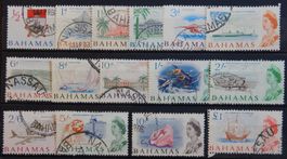 Bahamas British Kat. 209-223 gest. 1965 Kat. 30 Euro