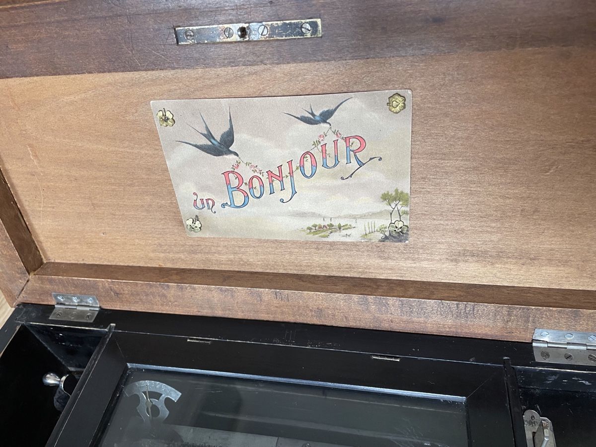Spieldosen: Boîte à musique Sainte-Croix – Gebraucht aus Buttes von ButtA15 6