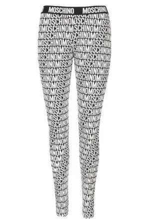 Moschino Leggings black / white S