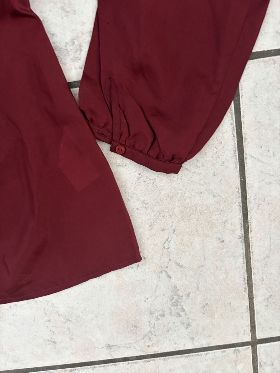 Maddison Camicette: Damenbluse Maddison 100% Seide Gr. 38 bordeauxrot – Usato da Sevelen venduto da gsandax 5