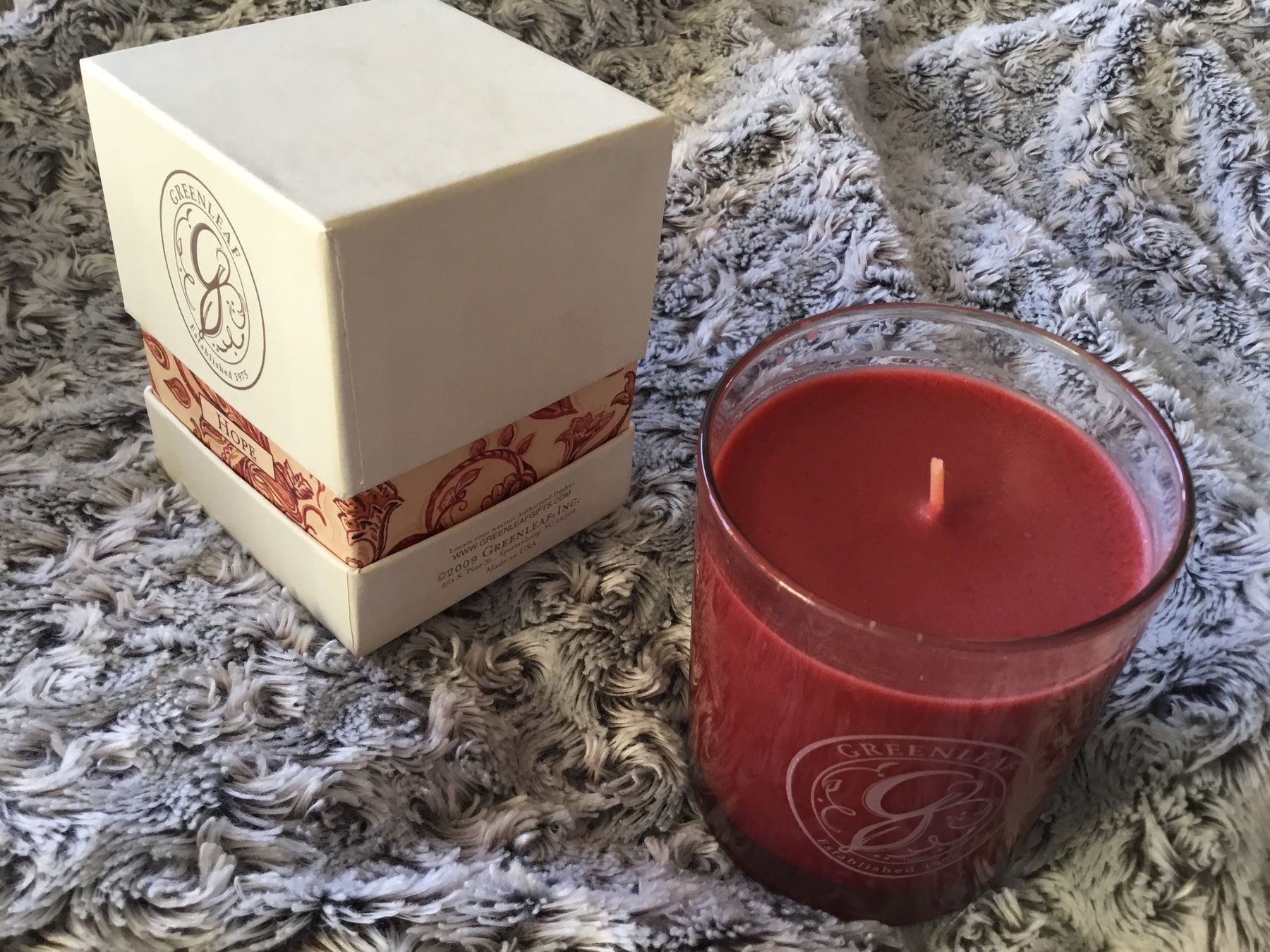 Candele: Bougie parfumée Greenleaf Hope – Nuovo e nell'imballaggio originale da Le Landeron venduto da nic_8hd5 2