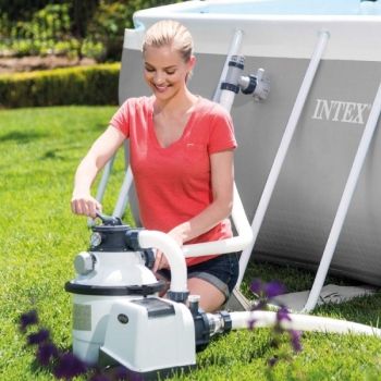 Intex Piscine: Intex Sandfilterpumpe Model SX1500 – Nuovo e nell'imballaggio originale da Uetliburg SG venduto da Predators-Tackle 4