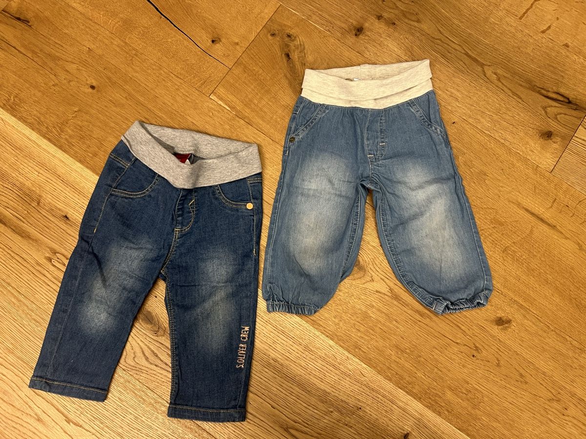 Pantaloni: 2 dünne Sommerjeans Gr. 68 – Usato da Stans venduto da Jaeseli