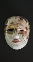 Maske Porzellan, handmade
