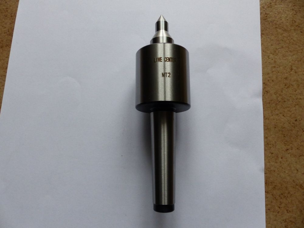 Feste Zentrierspitze MK2 – Halb, DIN806 Typ 502, Werkzeugstahl-Einsatz, Für Drehmaschine & Drehbank Drehmaschine Spitze Werkzeugstahl