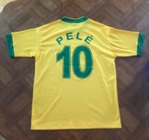 Maillot Brésil 10 Pelé taille M Jaune