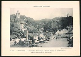 Lichtdruck Fribourg, Le quartier de l'Au